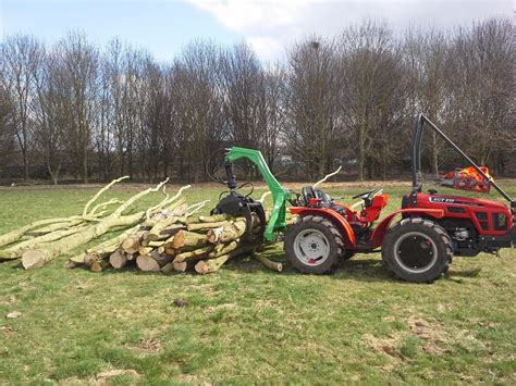 forestry mini excavator|logging equipment for tractors.